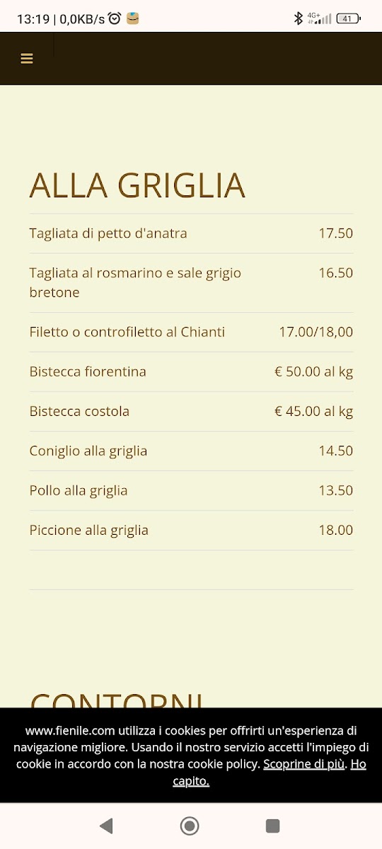 Menu Ristorante Il Fienile-9